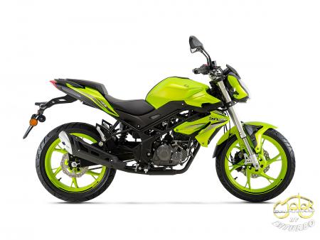 Benelli BN125 motor 2021 modell lime zöld
