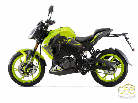 Keeway RKF 125 Euro5 limezöld bal eleje Keeway RKF 125 Euro5 limezöld bal eleje