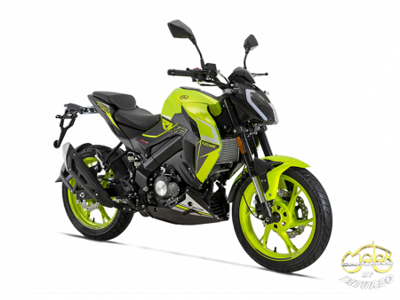 Keeway RKF 125 Euro5 limezöld jobb eleje Keeway RKF 125 Euro5 limezöld jobb eleje