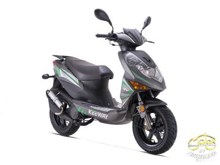 Keeway ry6 50 szürke jobb eleje