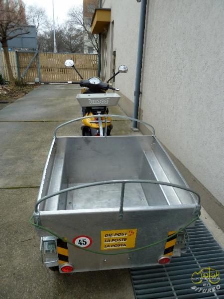 Piaggio Liberty 50 postás robogó utánfutóval 3