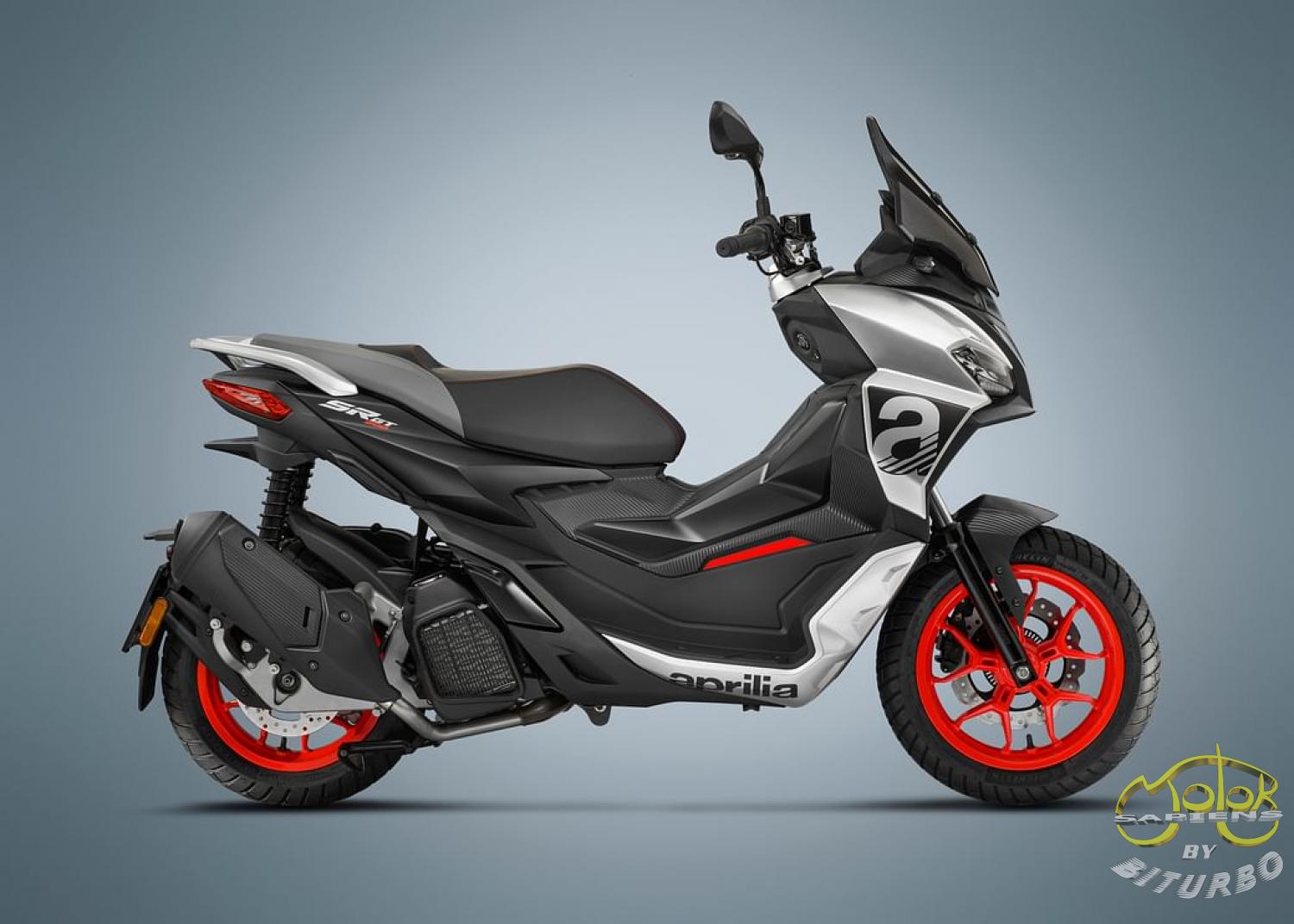 Aprilia SR GT 125 E5 robogó szürke 1