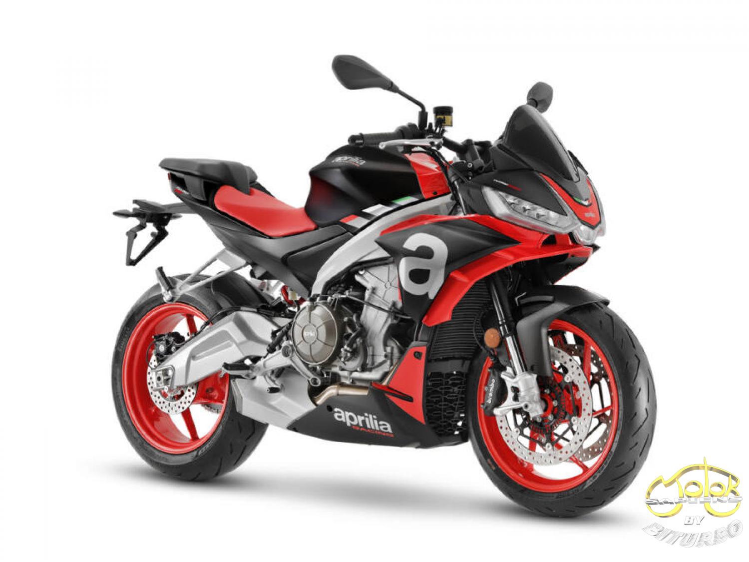 Aprilia Tuono 660 sportmotor fekete 2