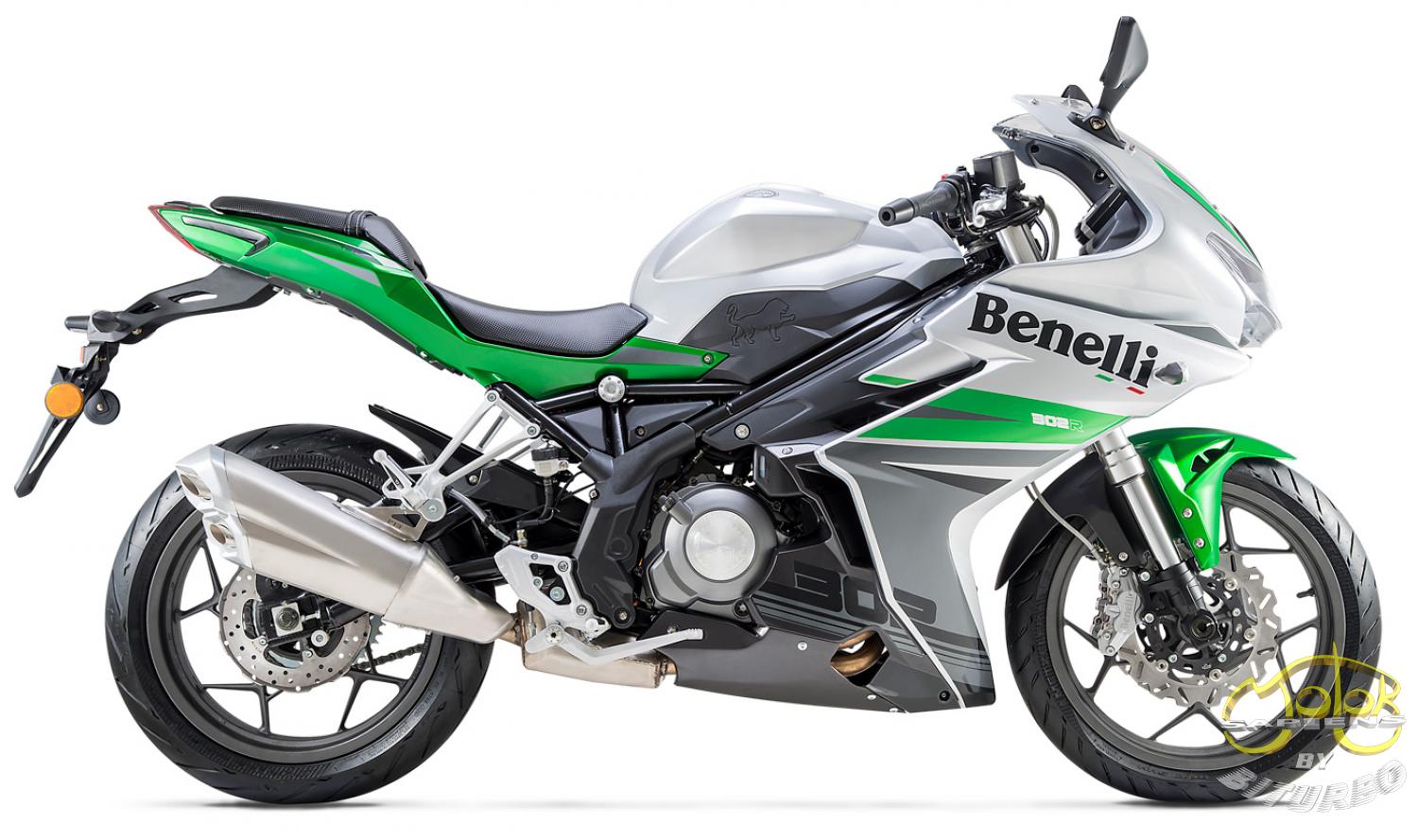 Benelli BN 302R sportmotor zöld