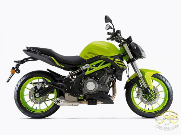 Benelli 302S zöld sportmotor 15