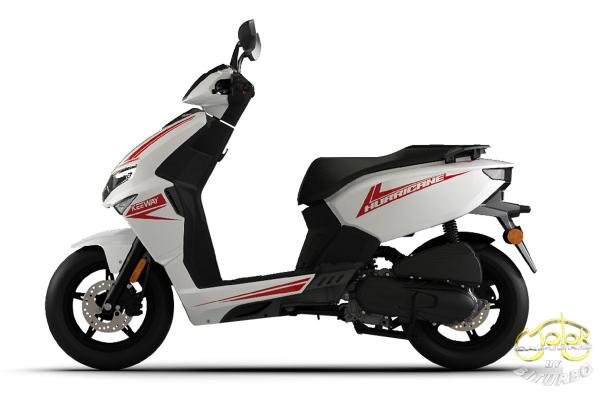 Keeway Hurricane 50 E5 fehér baloldal Keeway Hurricane 50 E5 fehér baloldal